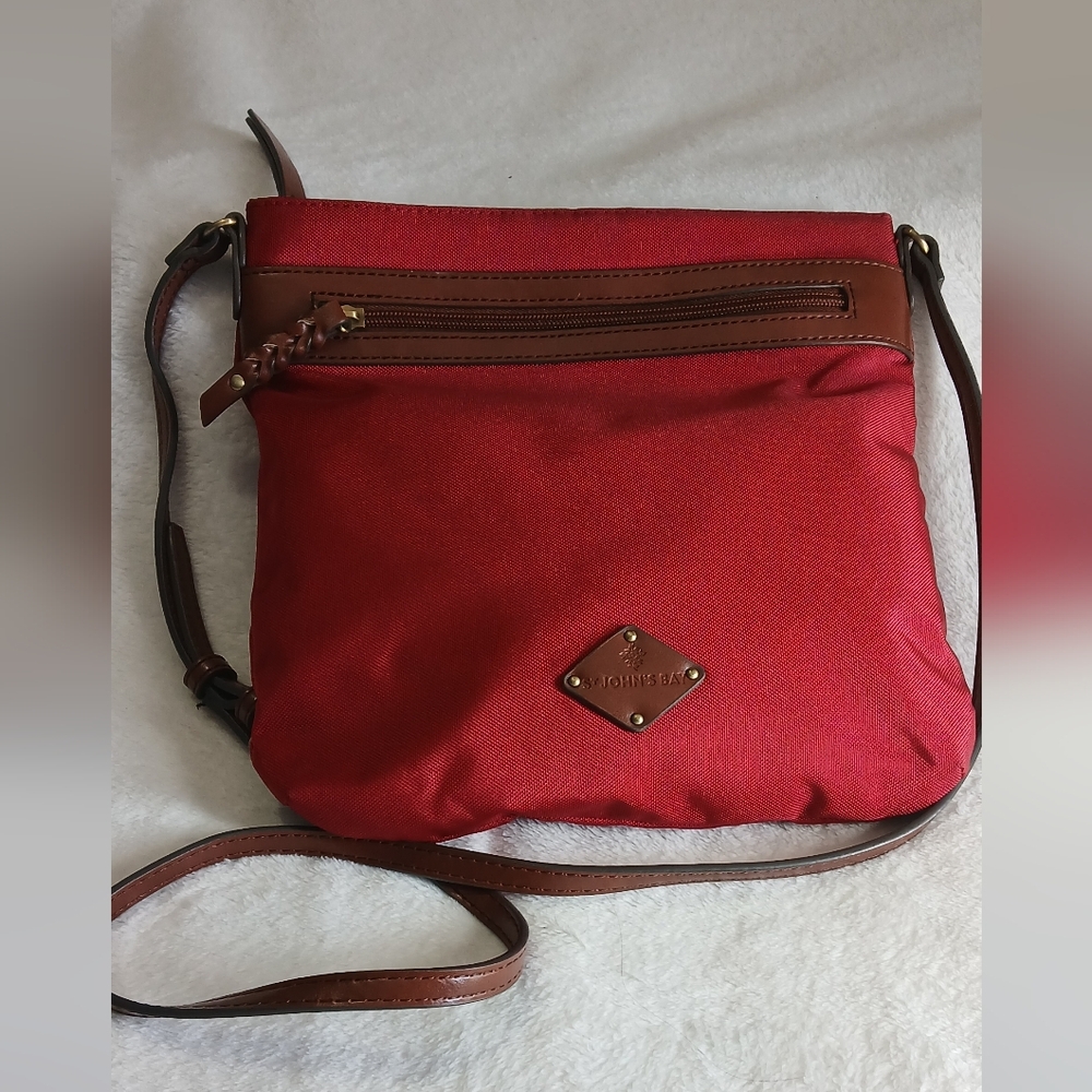 Stylish Red Crossbody Bag